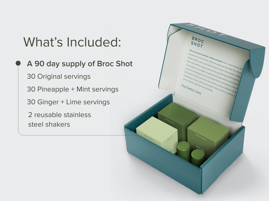 Limited Edition Gift Trio - BROC SHOT