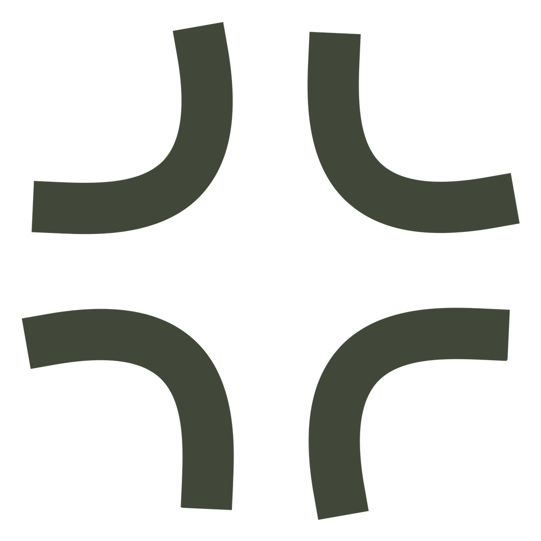 Four black curved shapes arranged in a cross pattern on a transparent background