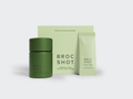 Pineapple + Mint Broc Shot with Shaker