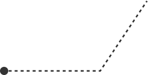 Upward trend icon