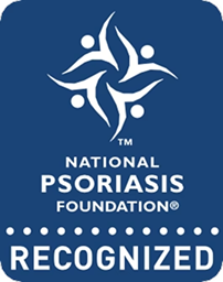 National Psoriasis Foundation Recognized badge